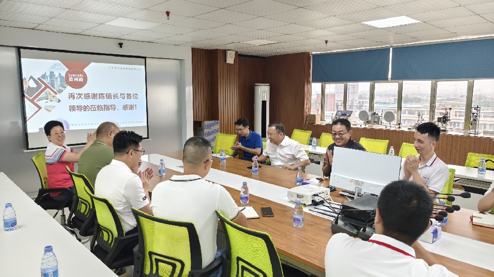 心系企業(yè)，情暖藍柯路——陳鎮(zhèn)長及鎮(zhèn)領(lǐng)導(dǎo)團隊親臨指導(dǎo)，共繪發(fā)展藍圖